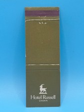 Vintage Hotel Russell London Advertising Matchbook Cover Russell Square UK