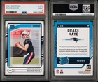 2024 DONRUSS DRAKE MAYE RC # 379 PSA 9 MINT NEW ENGLAND PATRIOTS