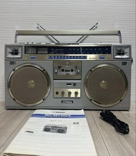 Victor RC-M70GX Boombox Radio Cassette Recorder Gold Serviced VU from JAPAN