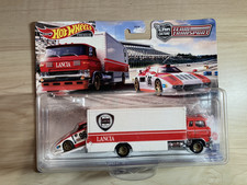 Hot wheels Team Transport Lancia Stratos Group 5 +Sakura Sprinter on Real Riders