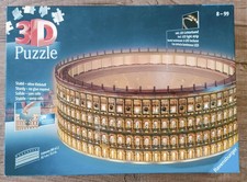 Puzzle 3D Ravensburger "Colosseo" Night Edition. Perfetto e Completo.