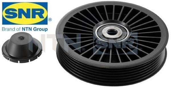 SNR GA353.63 Umlenk-/FüHrungsrolle FüR Keilrippenriemen Umlenkrolle FüR Opel-image
