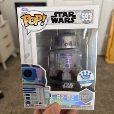 Funko Pop Star Wars R2-D2 Facet Variant #593 Funko Shop Exclusive-Brand New