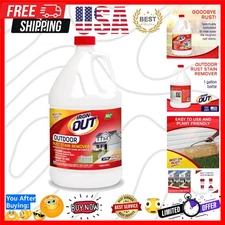 Liquid Rust Stain Remover, Pre-mixed, Quickly Removes Rust Stains from Concre...