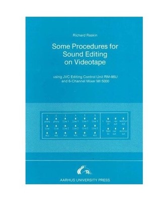 Some Procedures for Sound Editing on Videotape: Using Jvc Editing Control Unit R