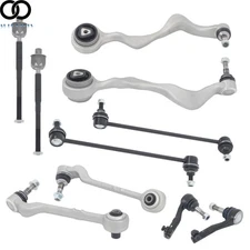 8× Front Suspension Control Arm Bar Link Tie Rod End Kit For BMW 325i 328i 335i
