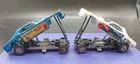 1969 Hot Wheels Redline Plymouth Snake II and Mongoose II Funny Car Set USA