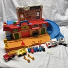 Vintage 1980 Fisher-Price Little People Main Street Play Set See Description