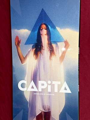    CAPiTA Defenders Of Awesome 156cm Snowboard DOA D.O.A. Excellent Condition!