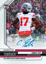 2025 Panini Instant NCAA NIL Football Carnell Tate Silver Auto SSP /99 Presale