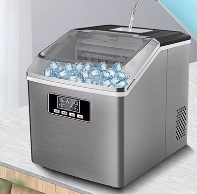 25kg/24h Automatische Elektrische Schnell Eismaschine Gewerblich Haushalt Milch Tee Geschäft