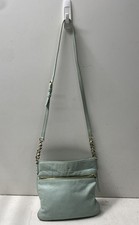 Kate Spade Mint Green Pebbled Leather Crossbody Bag Small Gold Hardware