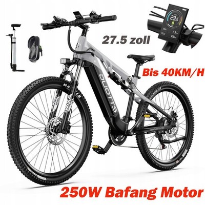 NEU 27.5'' Ebike Elektrofahrrad 250W Bafang Motor E-Mountainbike 14-Gang Pedelec