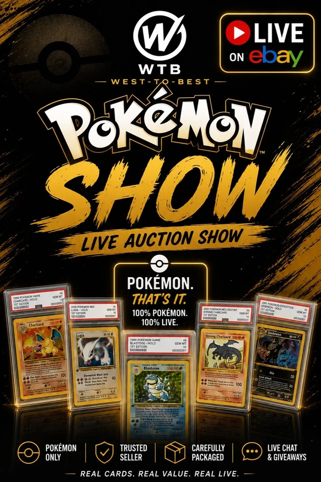 🔥 Pokémon Singles $1 Starts LIVE! All Eras, All Night! 🔥