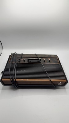 Atari 2600 VCS Video Computer System Console Woodgrain Vintage Tested
