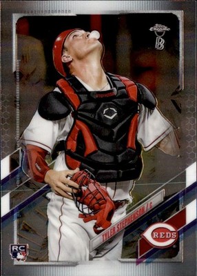 2021 Topps Chrome BEN BALLER - Tyler Stephenson #111 (RC)