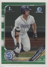 2019 Bowman Draft Chrome Green Refractor /99 Logan Driscoll #BDC-183 s3g