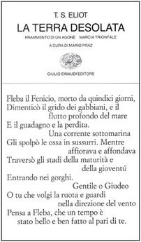 LA TERRA DESOLATA-FRAMMENTO DI UN AGONE-MARCIA TRIONFALE By Thomas S. M. Praz
