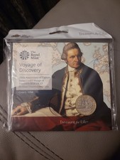 Royal Mint 2018 Voyage of Discovery Captain Cook £2 Two Pound Coin Sealed Pack