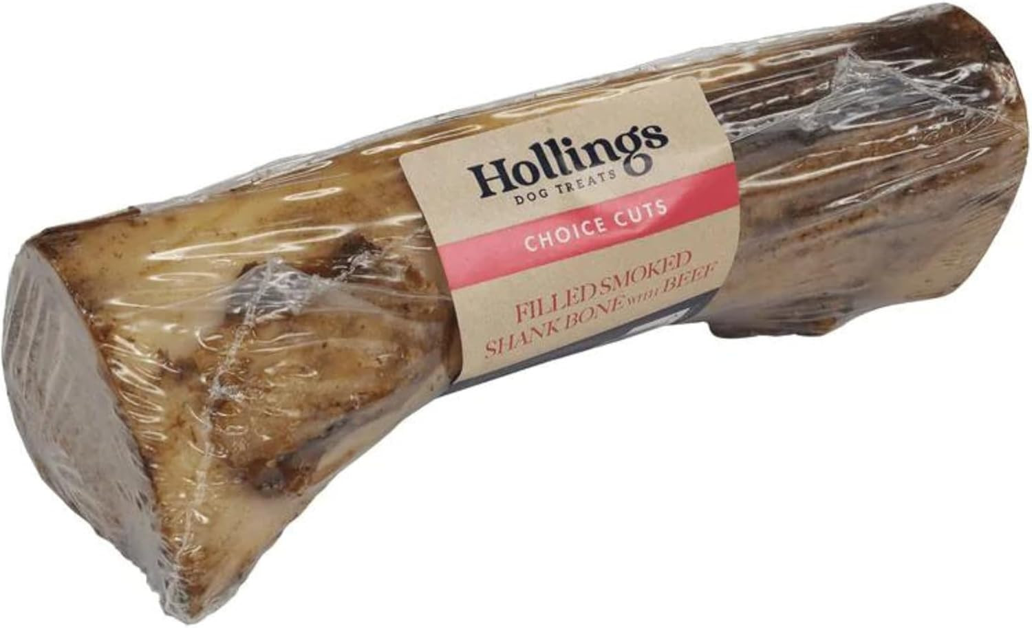 Hollings Filled Smoked Shank Bone Dog Chew, Delicious, Air Dried Long Lasting Bo