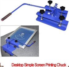 Desktop Simple Silk Screen Printing Chuck T-Shirt Printer Head New eu
