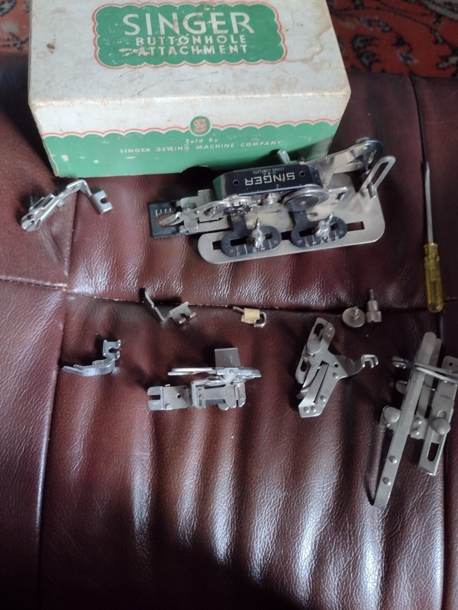 SINGER Buttonholer Sewing Machine Attachment and Other Attachments