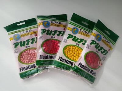 set  4 pcs carp Bait feeder fishing Cukk PUFFI air dough nozzle for fishing