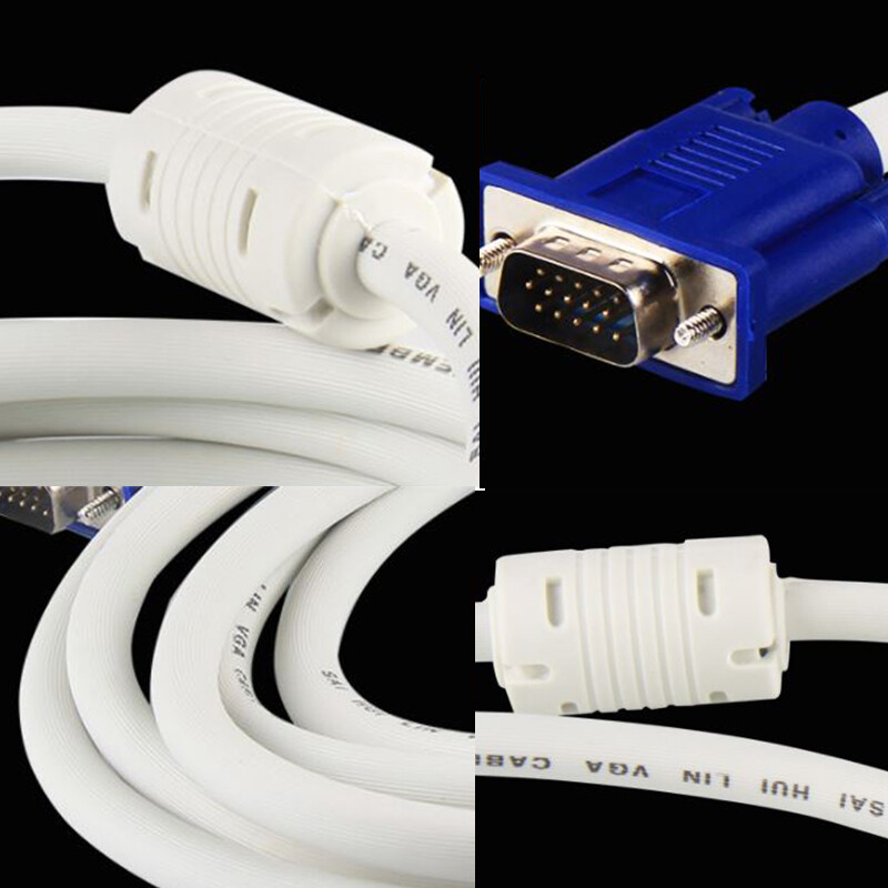 Cavo VGA MASCHIO-MASCHIO 15 PIN PC MONITOR TV - Foto 10