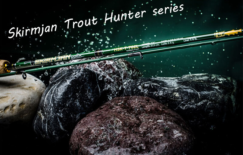 MSK-T802L Canna Pesca Spinning Trout Area Molix Skirmjan 8 MSK-T802L Canna Pesca Spinning Trout Area Molix Skirmjan 8