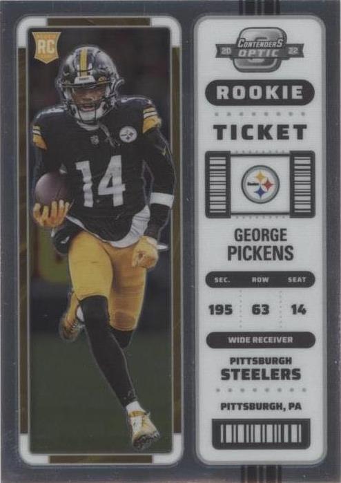 2022 Panini Contenders Optic George Pickens #73 - 1 of 2