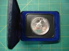 1975 CANADIAN CALGARY 1875 1975 CENTENNIAL SILVER DOLLAR W/CASE & SLIP COVER