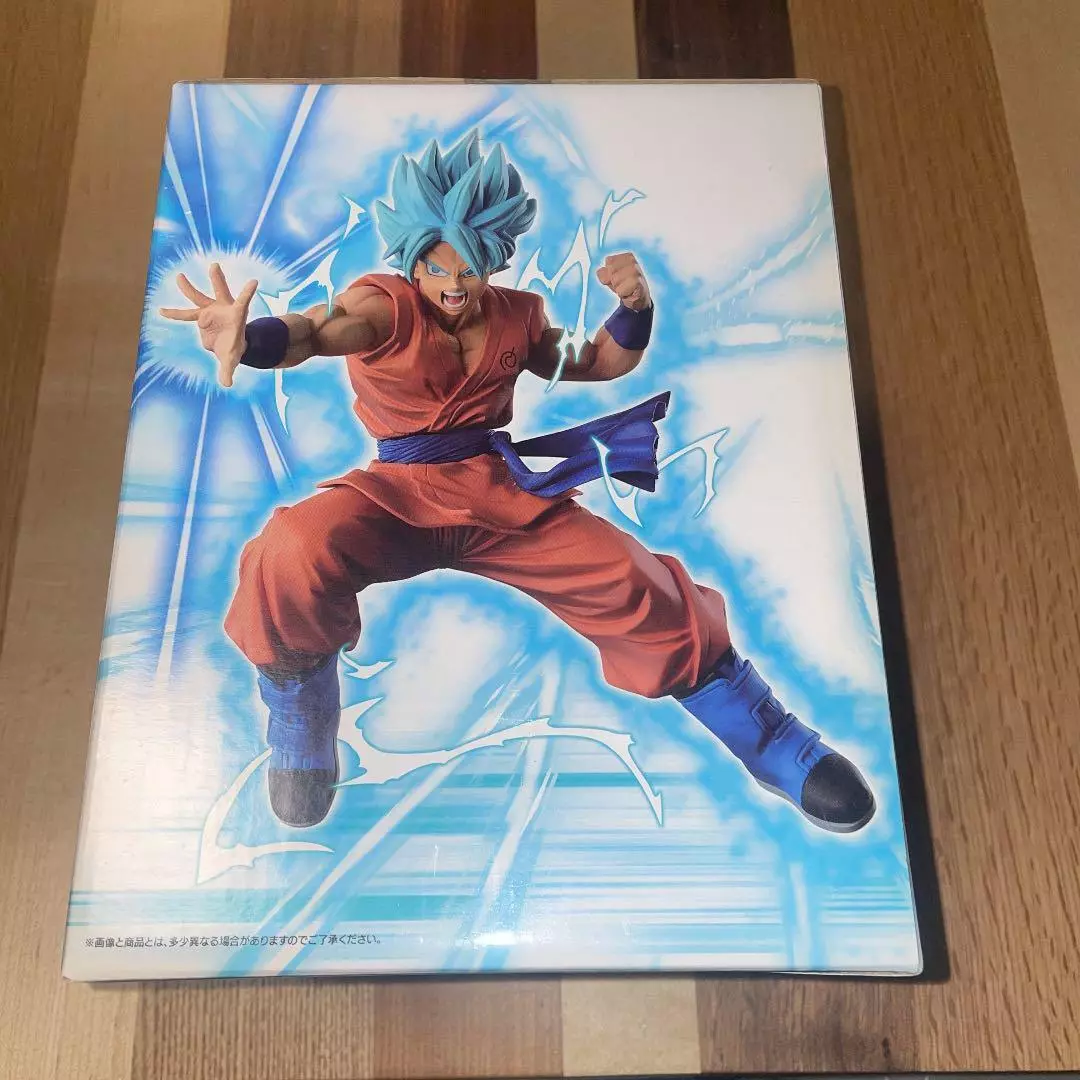 Dragon Ball Super Saiyan God SS Son Goku Blue Figure Box Ichiban