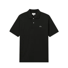 Polo Lacoste Men's Classic-Fit Mesh Polo Shirt M-2XL Black