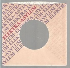 Company Sleeve 45 ELEKTRA - ASYLUM Beige w/ Purple  Red Writing on