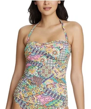 Bleu Rod Beattie Seriously Sunny Bandini Top, Size 8, $91