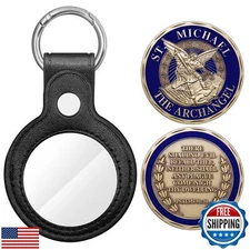Anwlki St Michael Challenge Coin Saint Michael Archangel Medal Bless Safety R