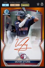 [DIGITAL] Topps Bunt 23 - Victor Izturis Bowman Orange Prospect Signature LE25cc