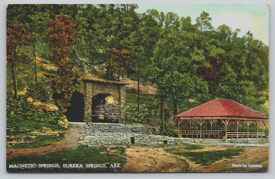Postcard Magnetic Springs Eureka Springs Arkansas Unposted
