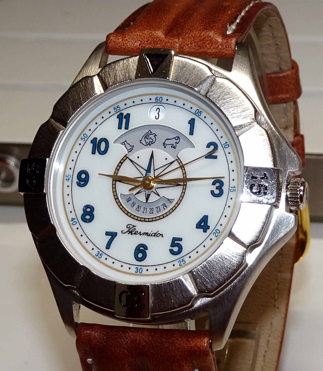 Reloj THERMIDOR zodiaco unisex vintage NOS (new old stock