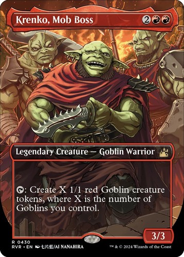 MTG Commander Krenko Mob Boss EDH Goblin Deck with Rares | eBay