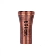Trumpet mouthpiece booster RADIUS. KGUmusic. Antique Copper Lacquer