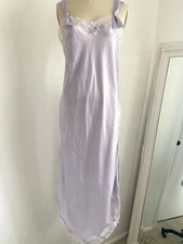 Women's Satin Lace Slip Chemise Nightgown Tender Moments  S sexy intimate sleep