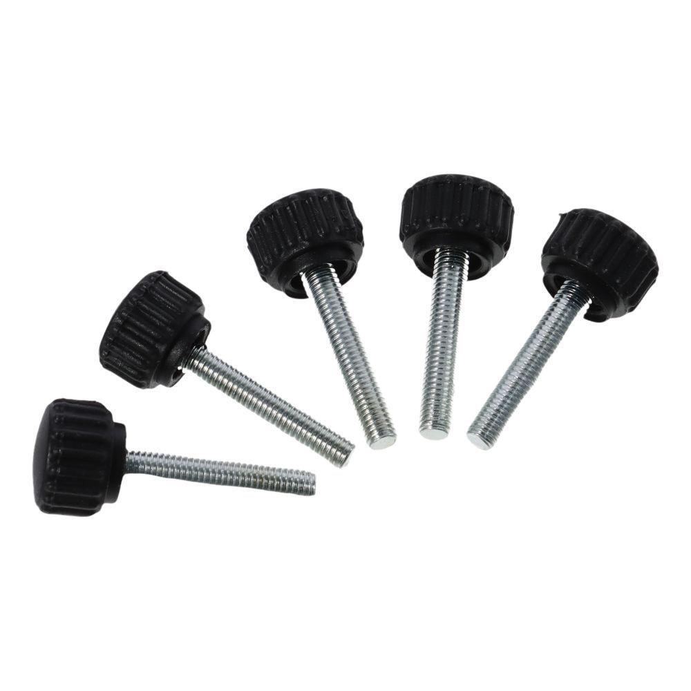 8Pcs M5 Clamping Knobs Male Thread Length Screw Knurled Thumb Screws  Furniture