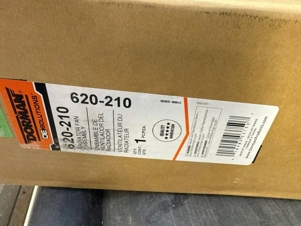 Conjunto de ventilador de refrigeración Dorman 620-210 para Honda Odyssey 2005-2010 Foto 2 de 2