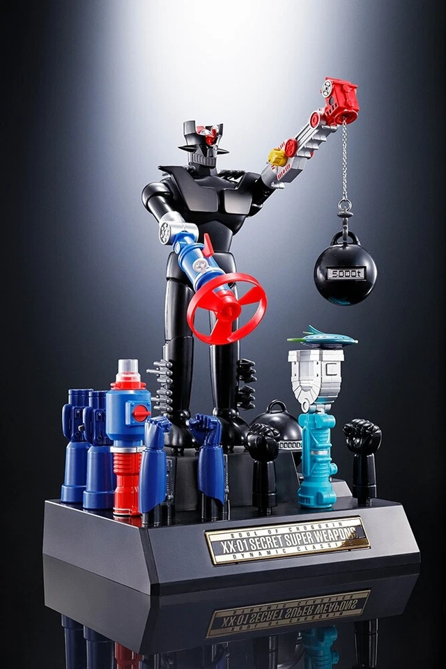 Bandai Soul Of Chogokin GX-XX01 Proyecto XX Conjunto De Armas 01 D.C. - Imagen 3 de 4