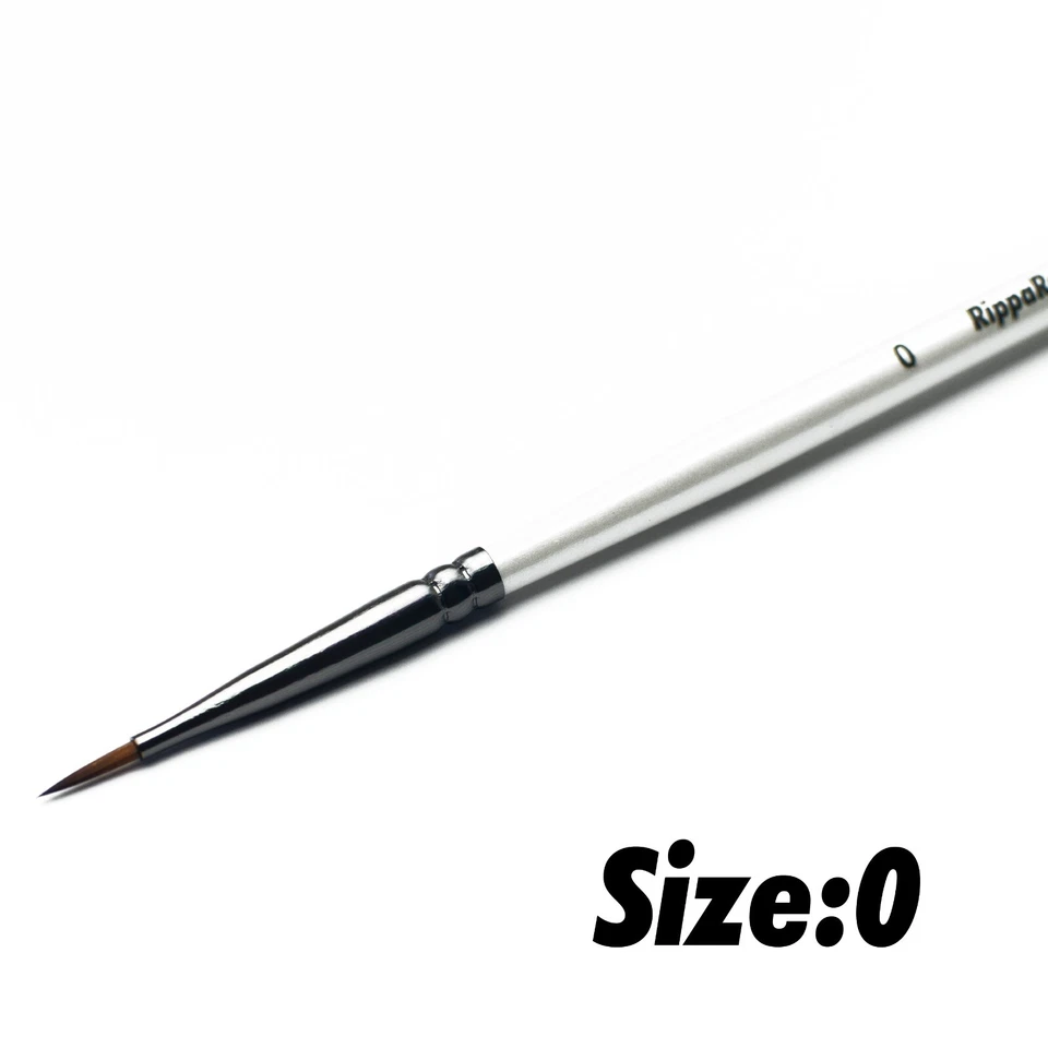 Detail Paint Brushes Sizes 1 0 00 000 Miniature Model Painting Wargaming AU - image 3 of 4