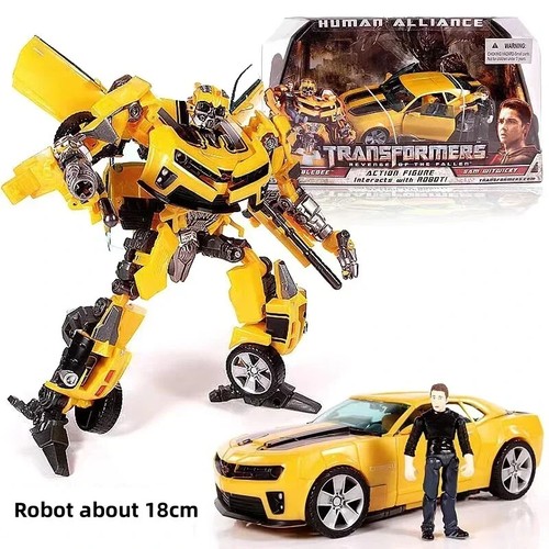 Película KO Ver. Transformation Toys Human Alliance Barricada Abeja Amarilla - Imagen 27 de 28