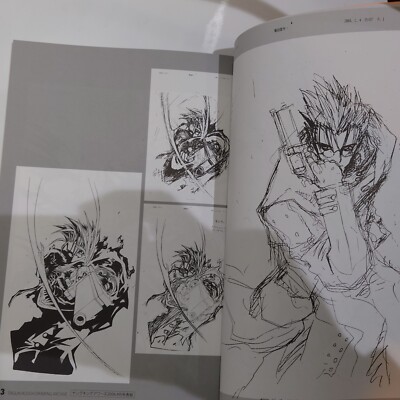 TRIGUN STAMPEDE EXHIBITION Limited P134 ver. Drawing Vash