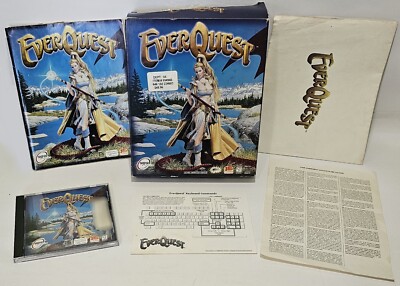 EverQuest Big Box Original PC Game Plus expansions