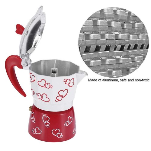 Coffee Maker Aluminum Alloy Mocha Coffee Pot Stove Coffee Maker Percolator Ca... - Picture 4 of 8